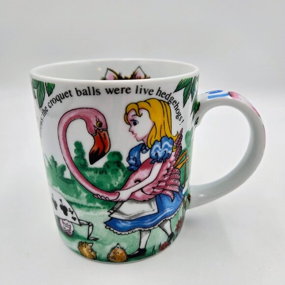 Alice In Wonderland Café By Paul Cardew Porcelain Coffee Tea Mug Cup England - Picture 6 of 16